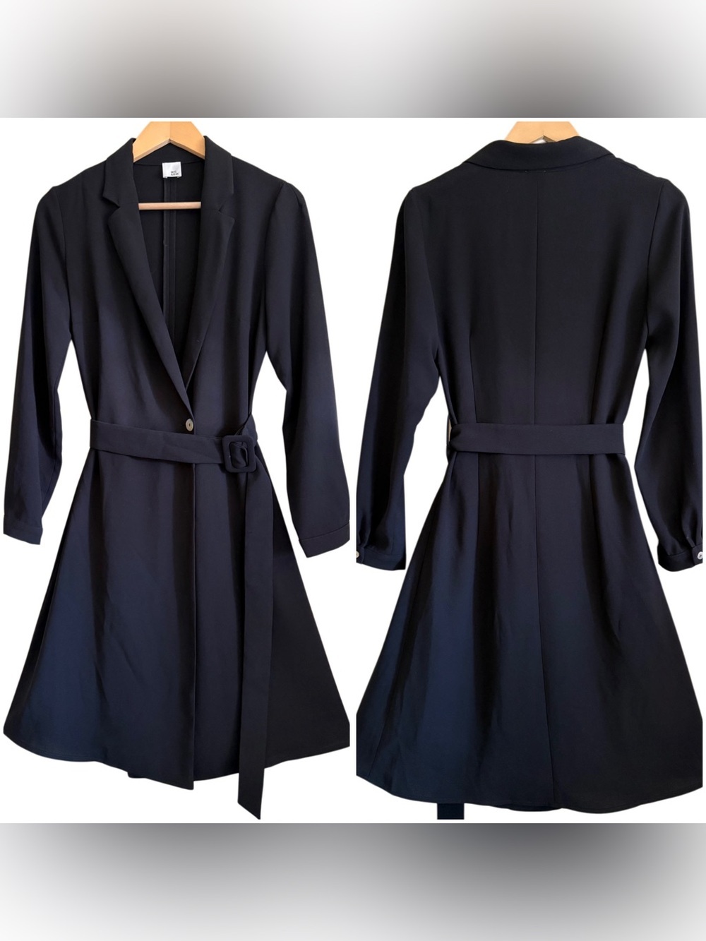IRIS & INK Preppy Business Casual Semi-Formal Feminine City Chic Blazer Dress 10